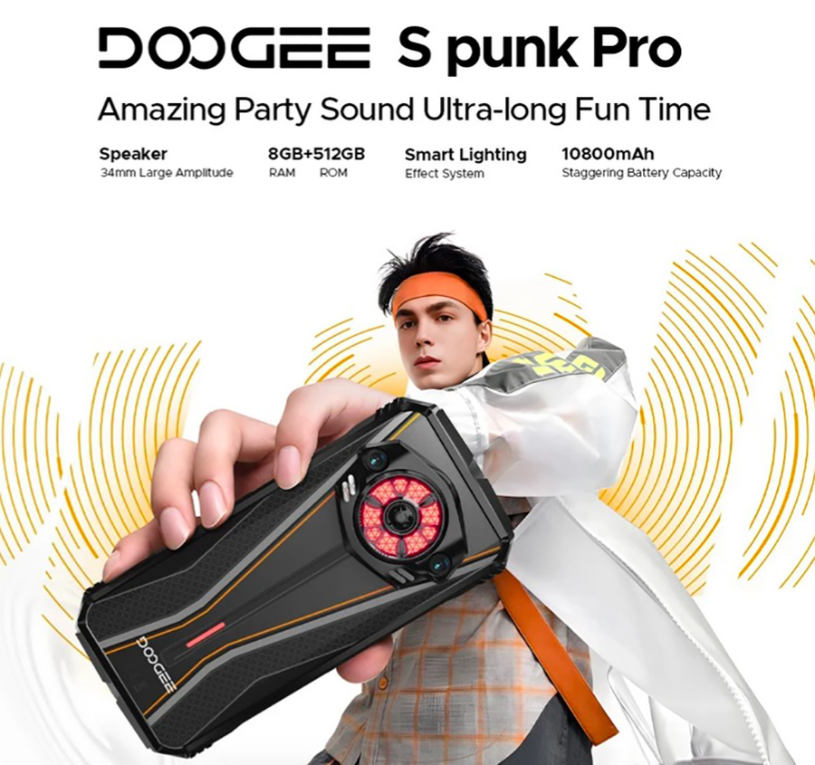 Doogee S Punk Pro 8/512GB Silver является обновленной версией Doogee S Punk