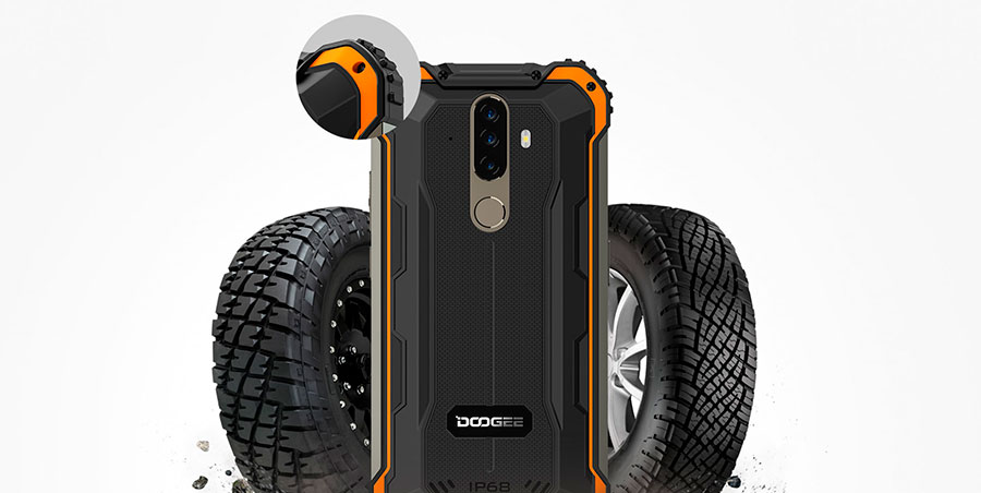Doogee S58 Pro 6/64GB Green Камеры: Фронтальная - 16 МП. Тыловой блок тройной. То ли 16+2+2 МП