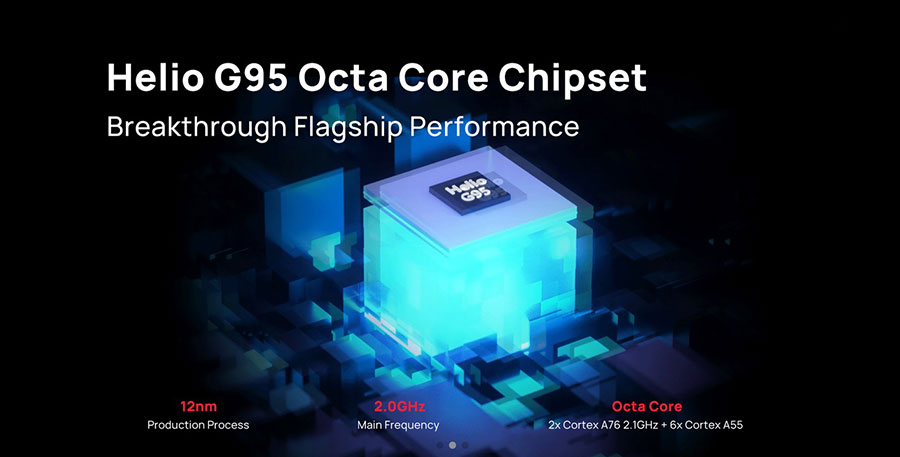Doogee S97 Pro 8/128Gb Black на топовом игровом процессоре 2021 года Helio G95