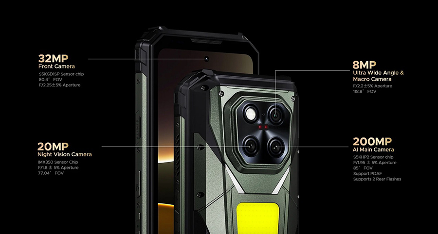 Doogee V Max Play 16/512GB Battle Rust надійний телефон для екстремалів