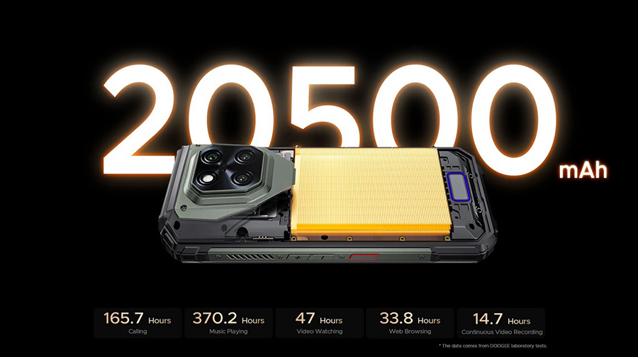 Doogee V Max Play 16/512GB Battle Rust смартфон IP68/IP69K, MIL-STD-810