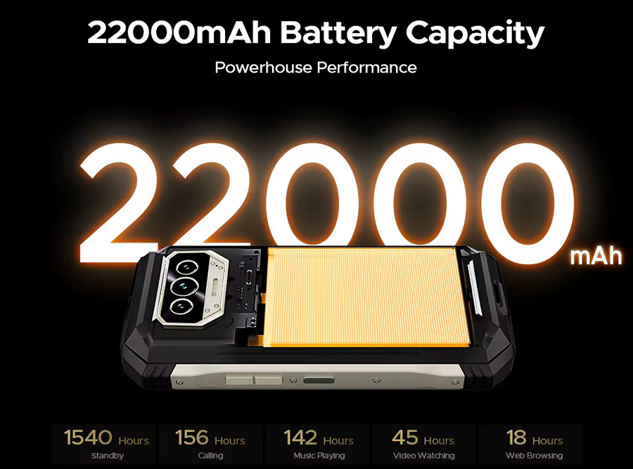 Надежный Doogee V Max S 8/256GB: защита IP68/IP69K, экран 6.58" 120 Гц, мощный туристический фонарь 1200 лм и отличная автономность.