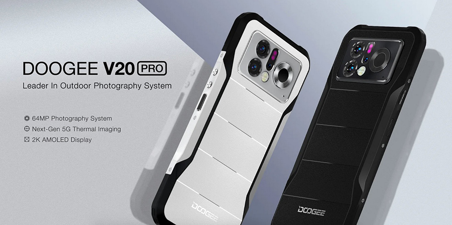 Новый Doogee V20 Pro 12/256GB з тепловізором на 1000 метрів!