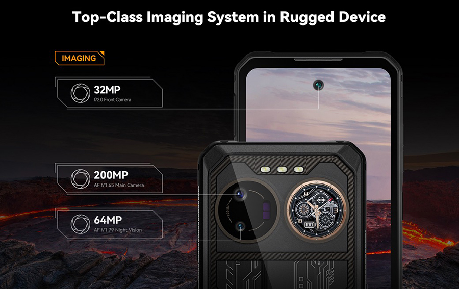 IIIF150 B2 Ultra первый защищенный смартфон с камерой 200 Мп 