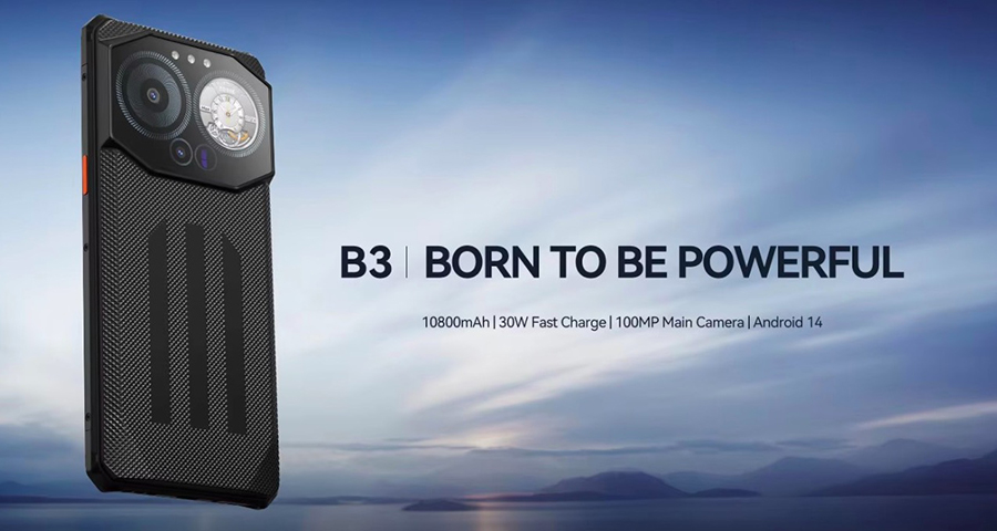 IIIF150 B3 Rugged Machine Dual Display 8GB(8+12) 256GB 100MP Camera Ultra-Thin Rugged 10800mAh G96 Android 14