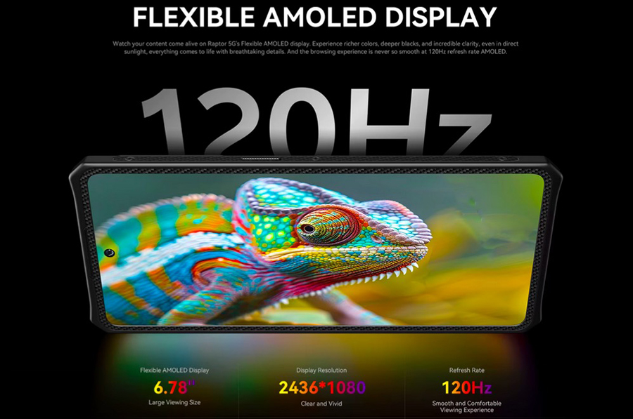 IIIF150 Raptor 5G 16/512GB Black AMOLED 120 Гц