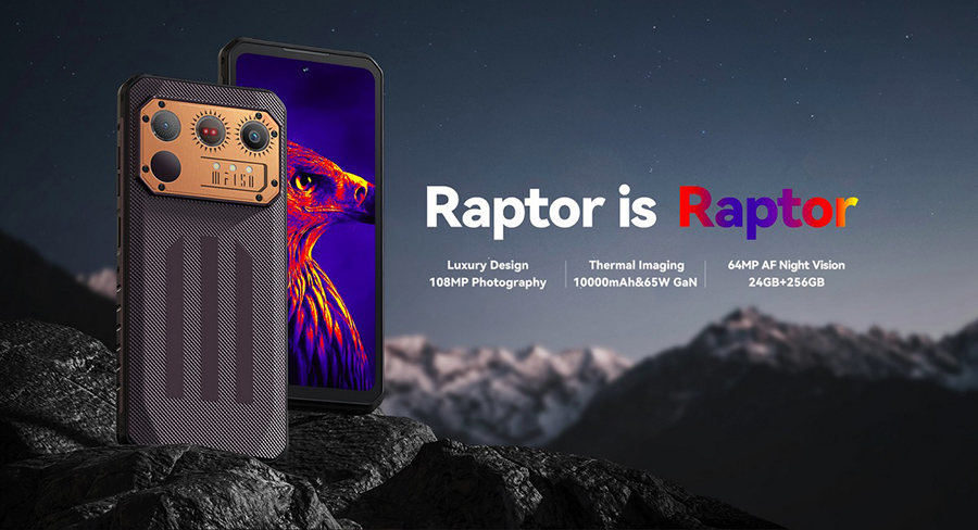 Ультратонкий прочный телефон IIIF150 Raptor 12/256GB с новым аметистовым металлическим корпусом