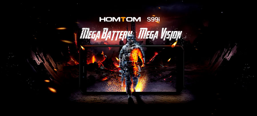 homtom s99i black облегченная версия s99 с памятью 2/16Гб