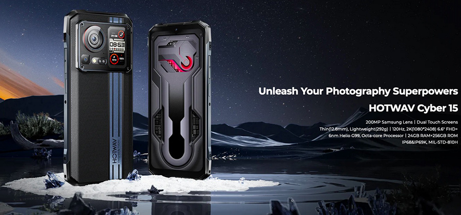 HOTWAV Cyber 15 Rugged Phone