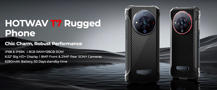 HOTWAV T7 Rugged Phone