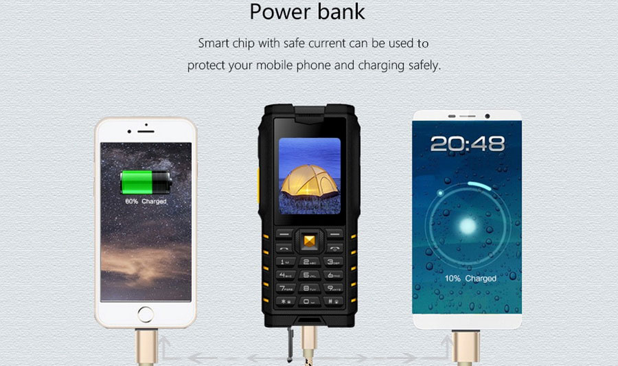 Land Rover T2 Red Рация Walkie-Talkie (iOutdoor) T2 с рацией + усиленный сигнал GSM сети