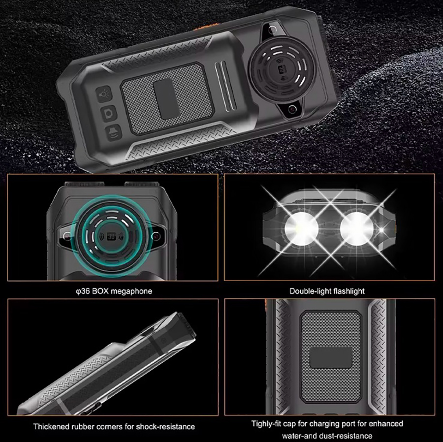 Land Rover Uniwa M6000 Black FM Radio MP3 Voice Record
