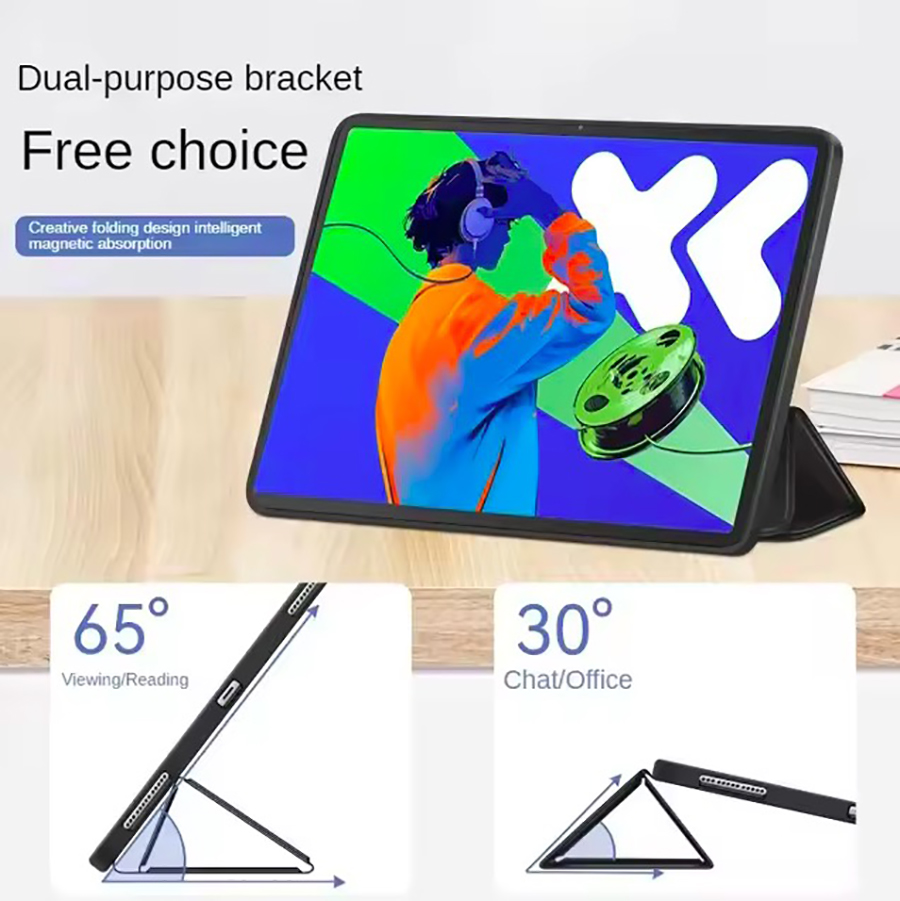 Чехол для Lenovo Xiaoxin Pad Pro 12.7 2025 складной чехол-книжка с функцией подставки