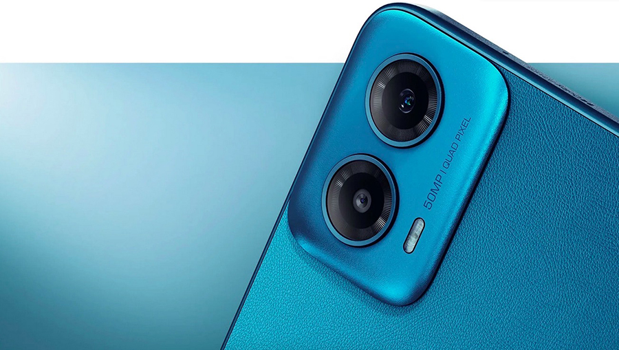 Motorola Moto G34S 8/256GB современный смартфон в цвете Ice Blue