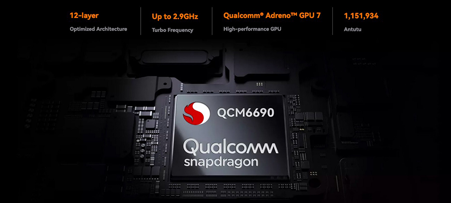 Восьмиядерный процессор Qualcomm Snapdragon QCM6690 в смартфоне Oscal Pilot 8