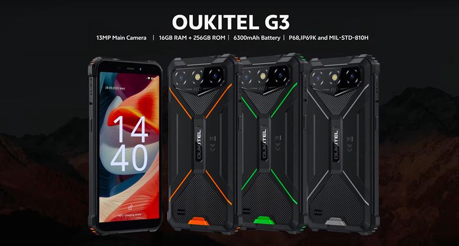 Купить Oukitel G3 4/256GB Black, отзывы. Цена на смартфон Oukitel
