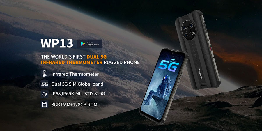 В Украине Oukitel WP13 8/128GB Orange можно приобрести в официальном магазине Beconnect