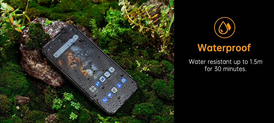 Oukitel WP17 8/128GB Black получил IPS-дисплей с диагональю 6.78" и разрешением FullHD+ (2400*1080)