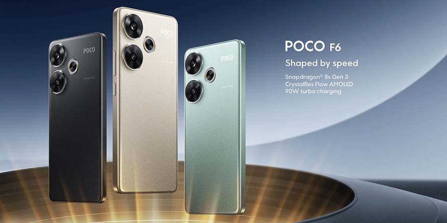 Poco F6 12/512GB Black AMOLED