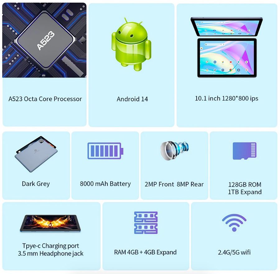 Большой экран и мощный процессор: что делает Pritom Tab11 особенным