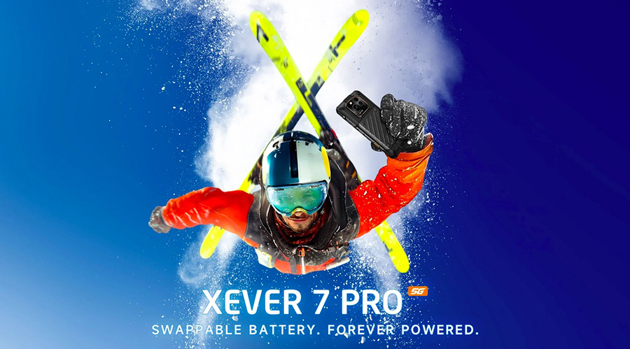 RugOne Xever 7 Pro Black защищенный смартфон премиум-класса с тепловизором