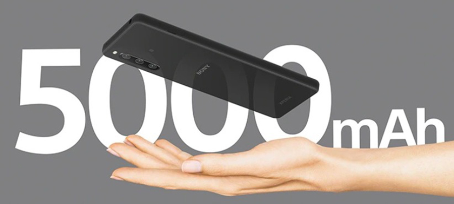 Cамый легкий в мире 5G-смартфон с аккумулятором емкостью 5000 мАч.Sony Xperia 10 IV 6/128GB Black