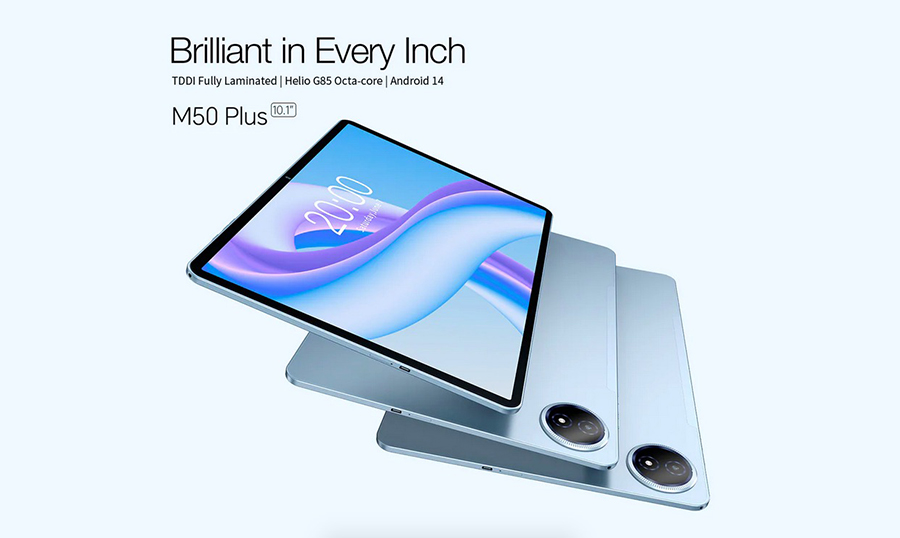 Элегантный дизайн и качественный экран Teclast M50 Plus 6/128GB