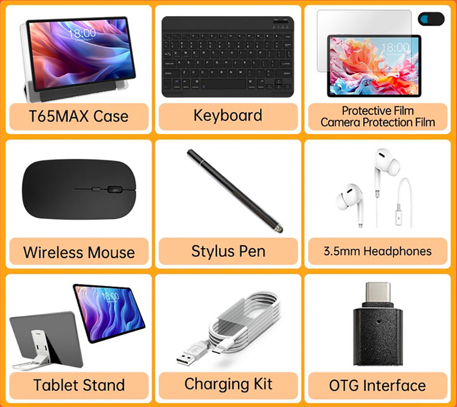 Teclast T65 Max 8/256GB Grey Android 14