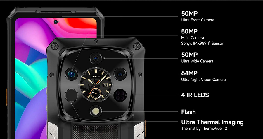 Ulefone Armor 28 Ultra Thermal Version Third-Party AI Application Support
