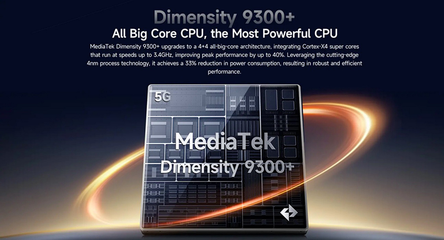Ulefone Armor 28 Ultra Dimensity 9300+ | 12-Core GPU + 2nd-Generation Hardware Ray Tracing Engine