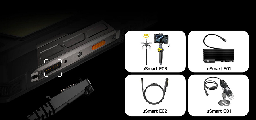 Ulefone Armor 33 имеет разъём uSmart для профессиональных аксессуаров и расширения возможностей
