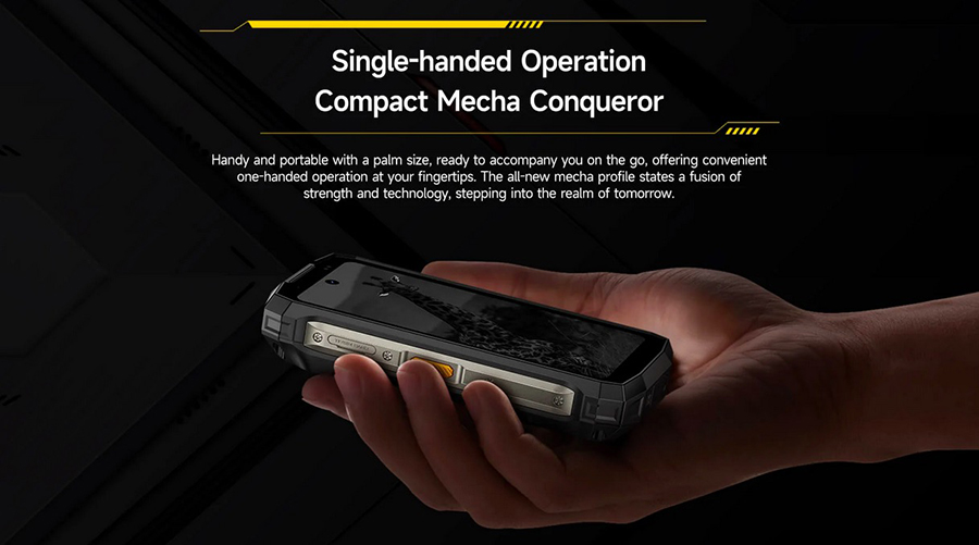 Ulefone Armor Mini 20 Pro 4.7" HD+ Display| 64MP Night Vision Camera