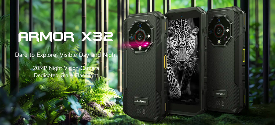 Надёжность и компактность: Ulefone Armor X32 6/128GB Orange