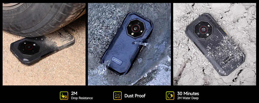 Ulefone Armor X32 6/128GB Orange с защитой MIL-STD-810 и камерой 48 МП