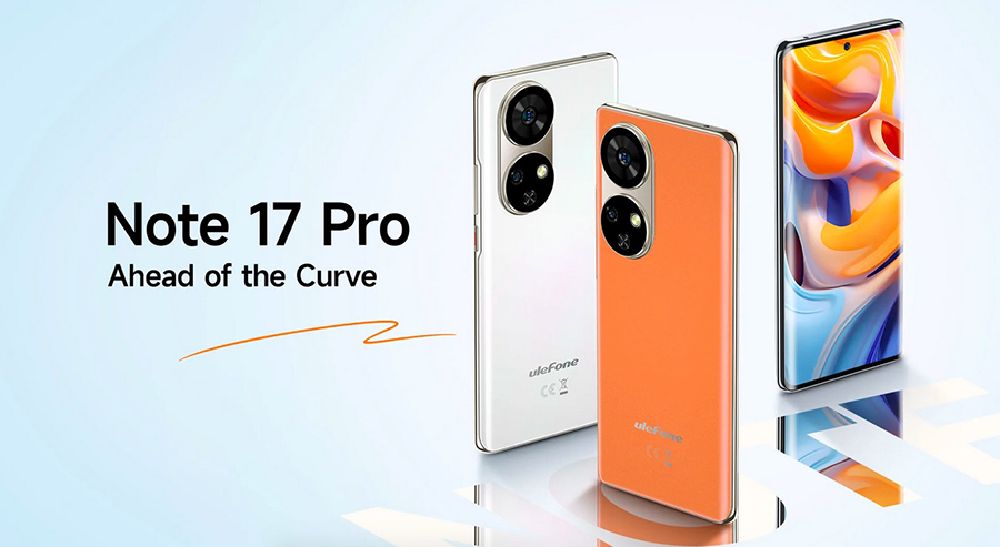 Ulefone Note 17 Pro 6.78'' AMOLED display
