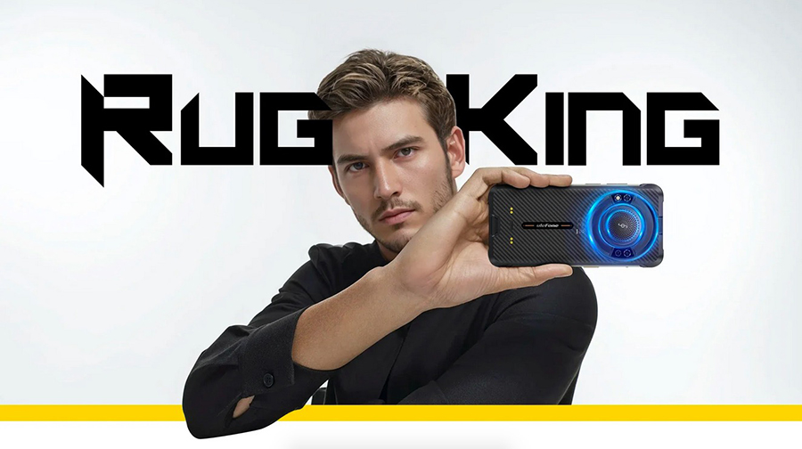 UleFone RugKing 8/256GB получил прочный корпус, компактный дизайн и экран 5.99 дюйма с защитным стеклом.