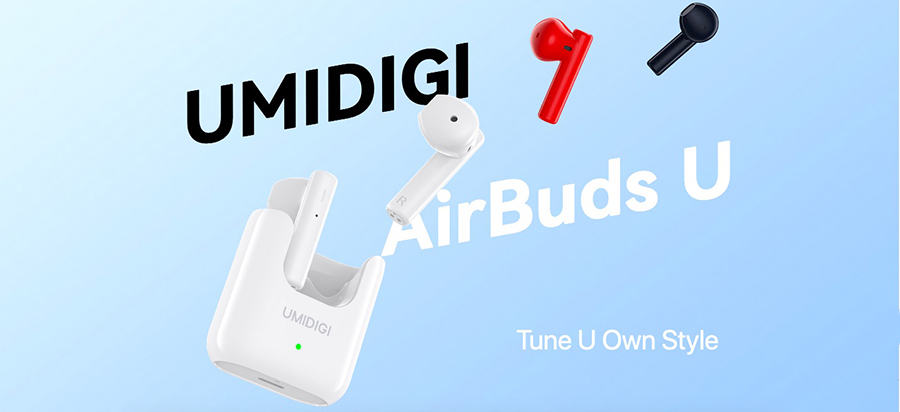TWS наушники Umidigi AirBuds U Ceramic White - доступный и недорогой вариант