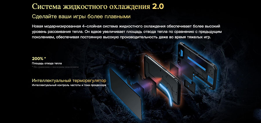 Umidigi Bison GT 8/128GB Lava Orange оснащен системой жидкостного охлаждения для поддержания максимальной производительности