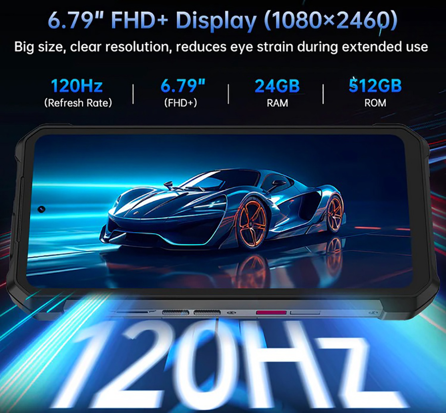 смартфон unihertz 8849 hike с камерами sony и ночным видением