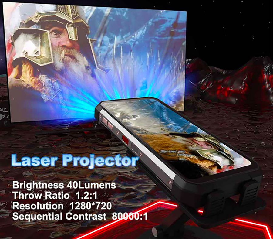 Unihertz 8849 Tank 2 12/512гб получил яркий дисплей диагональю 6.8 Дм