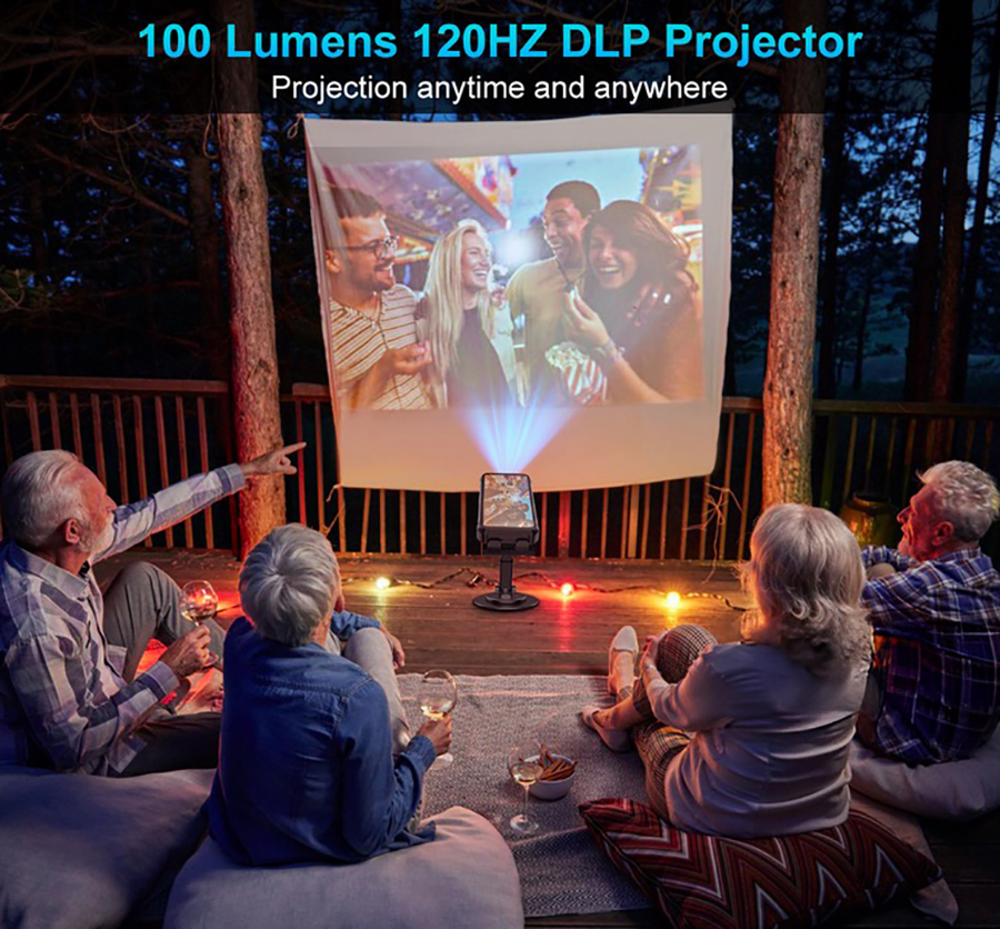Unihertz 8849 Tank 3S 12/256GB 100 Lumens DLP Projector