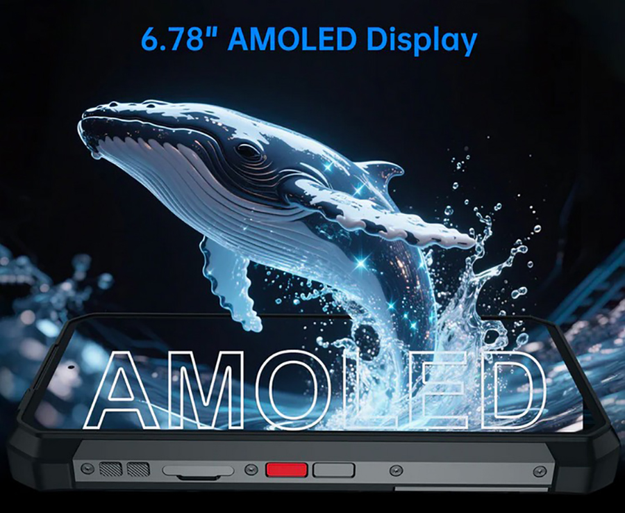 unihertz 8849 tank 4 rugged phone с amoled экраном