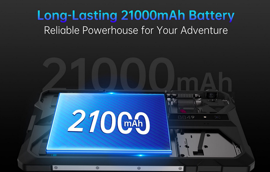Unihertz 8849 Tank Pad 21000mAh Large Battery